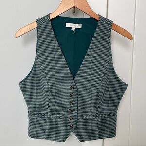 Favorite Daughter Agnes Houndstooth Vest